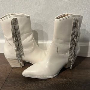 Altar’d State white boots